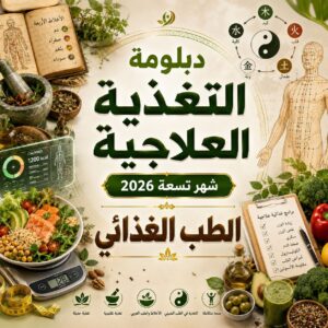 دبلومة التغذية العلاجية شهر 9 2026